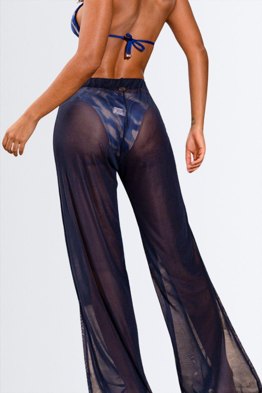 Calça de Tule Saída de Praia - Nuance