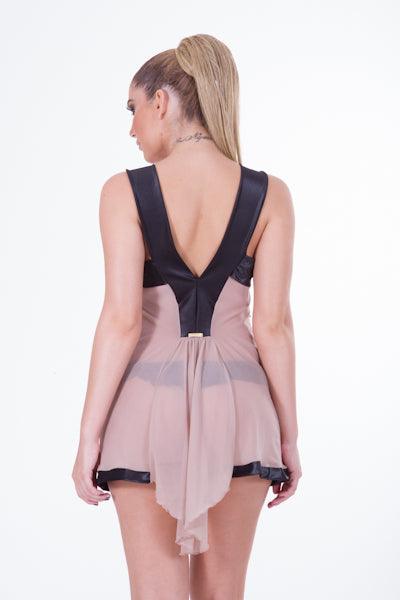 Camisola sem bojo com decote em v - Nuance