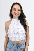 Cropped com Babados - Nuance