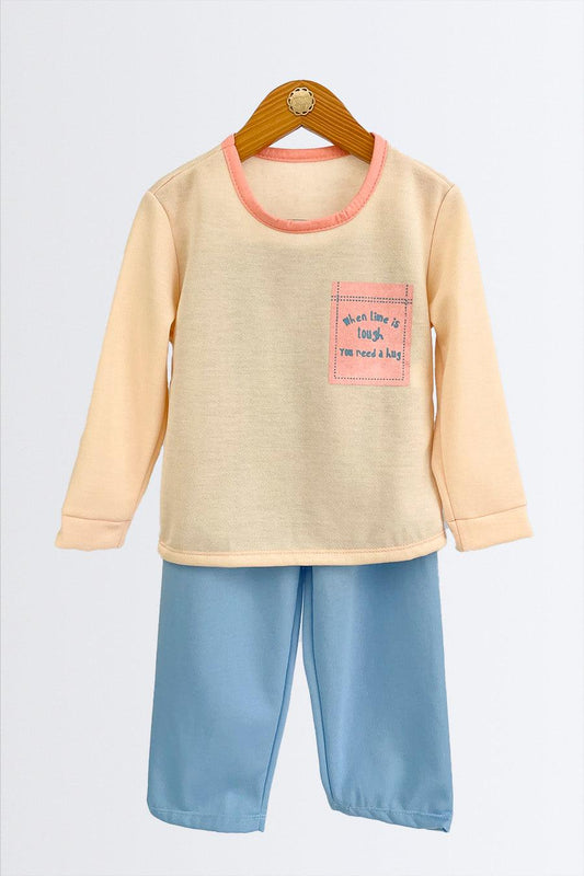 Pijama Longo Infantil Feminino Moletinho - Nuance