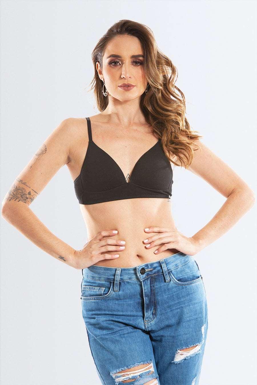 Top de Cotton com Bojo - Nuance