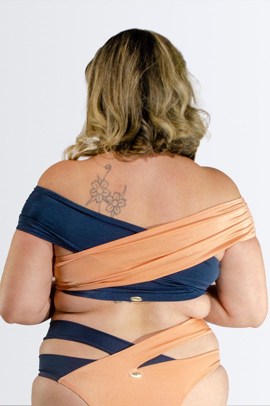 Top Ombro a Ombro Transpassado - Nuance